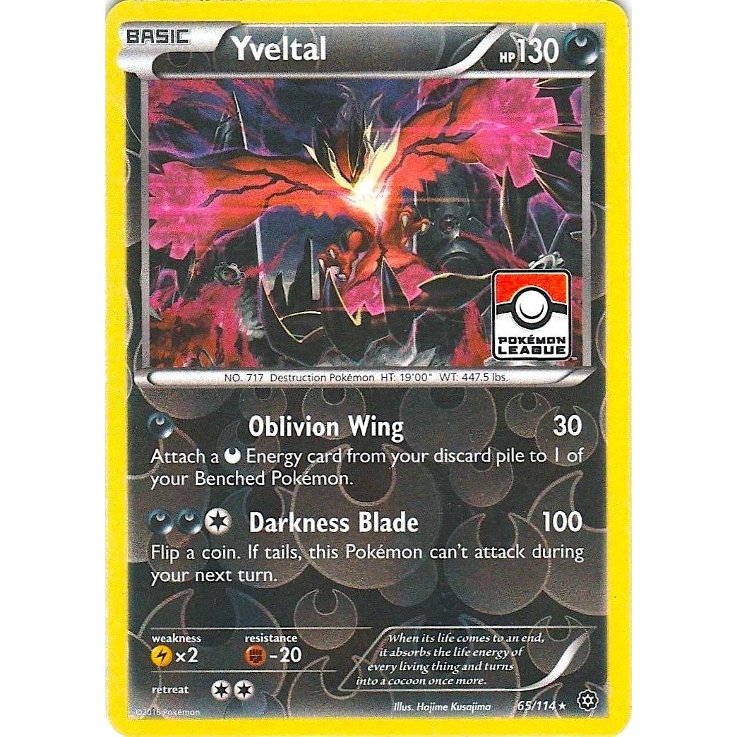 Image for Yveltal - 65/114 (Pokemon League) (065/114) (PR) - Pokemon