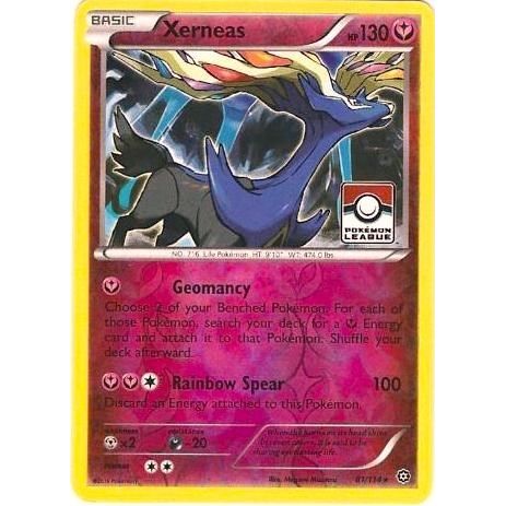 Image for Xerneas - 81/114 (Pokemon League) (081/114) (PR) - Pokemon