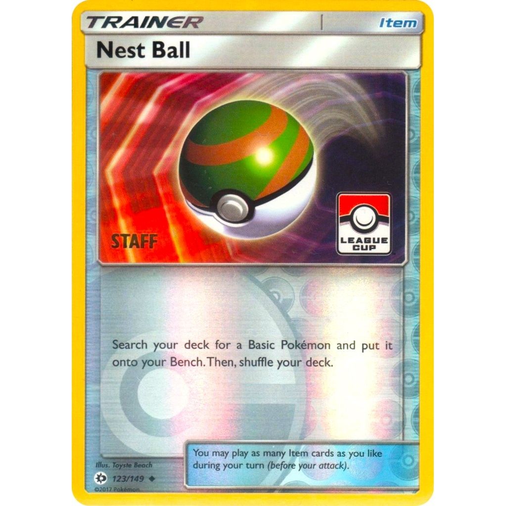 Image for Nest Ball - 123/149 (League Cup) [Staff] (123/149) (PR) - Pokemon