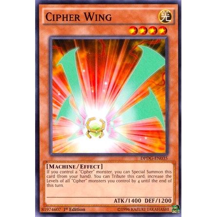 Image for Cipher Wing (DPDG-EN035) (DPDG) - YuGiOh