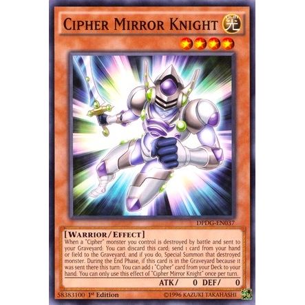 Image for Cipher Mirror Knight (DPDG-EN037) (DPDG) - YuGiOh