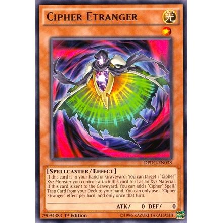 Image for Cipher Etranger (DPDG-EN038) (DPDG) - YuGiOh