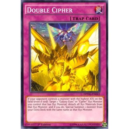 Image for Double Cipher (DPDG-EN043) (DPDG) - YuGiOh