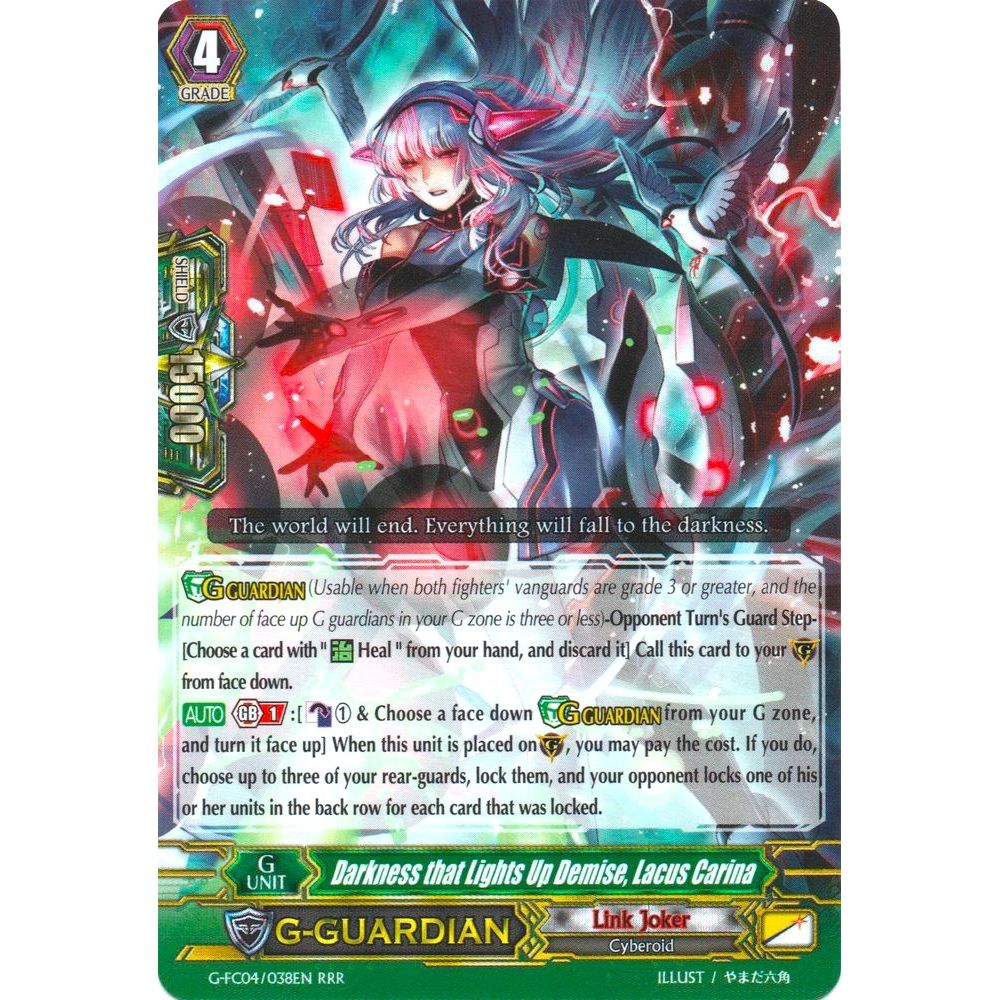 Image for Darkness that Lights Up Demise, Lacus Carina (G-FC04/038EN) (G-FC04) - Cardfight Vanguard