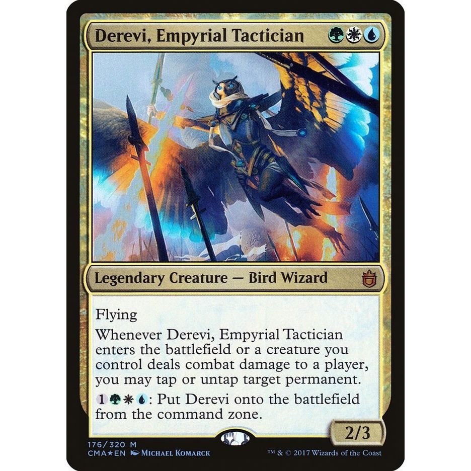 Image for Derevi, Empyrial Tactician (176) (CMA) - Magic: The Gathering