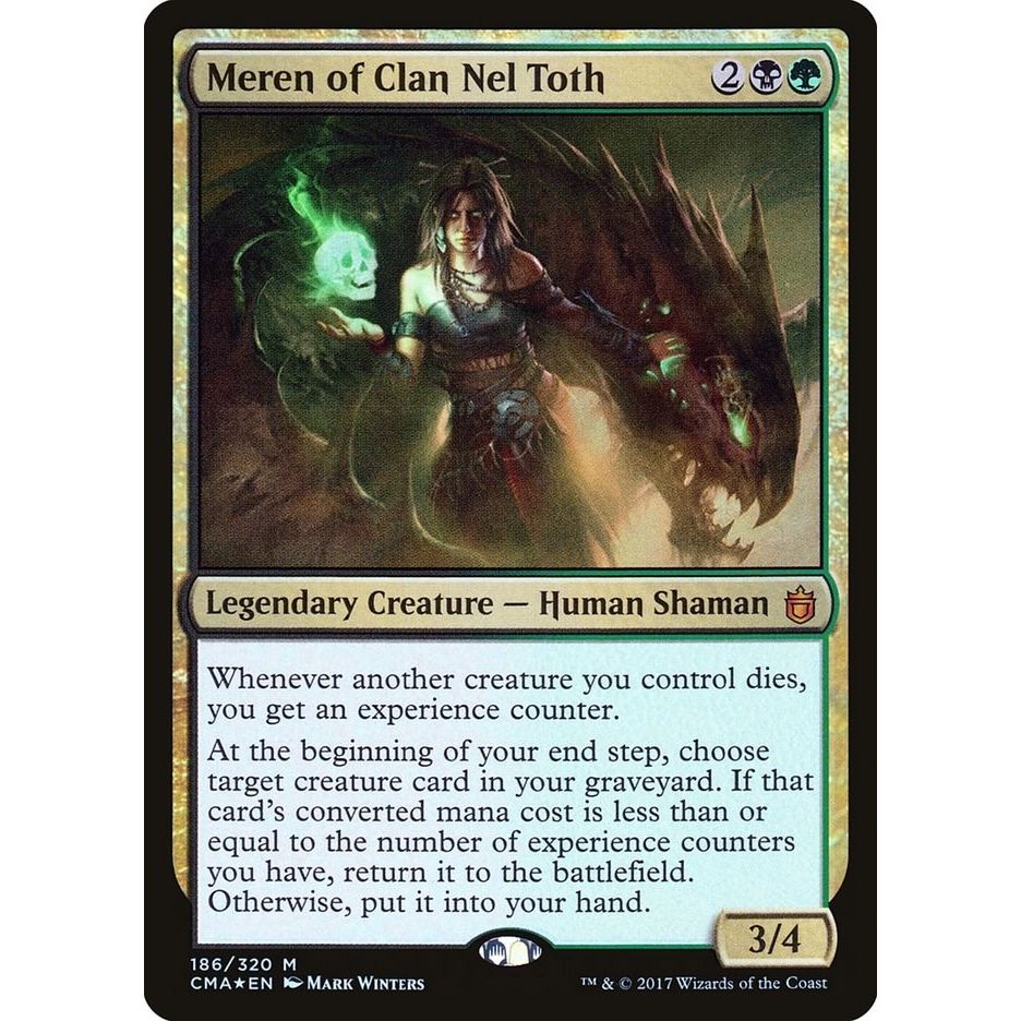 Image for Meren of Clan Nel Toth (186) (CMA) - Magic: The Gathering