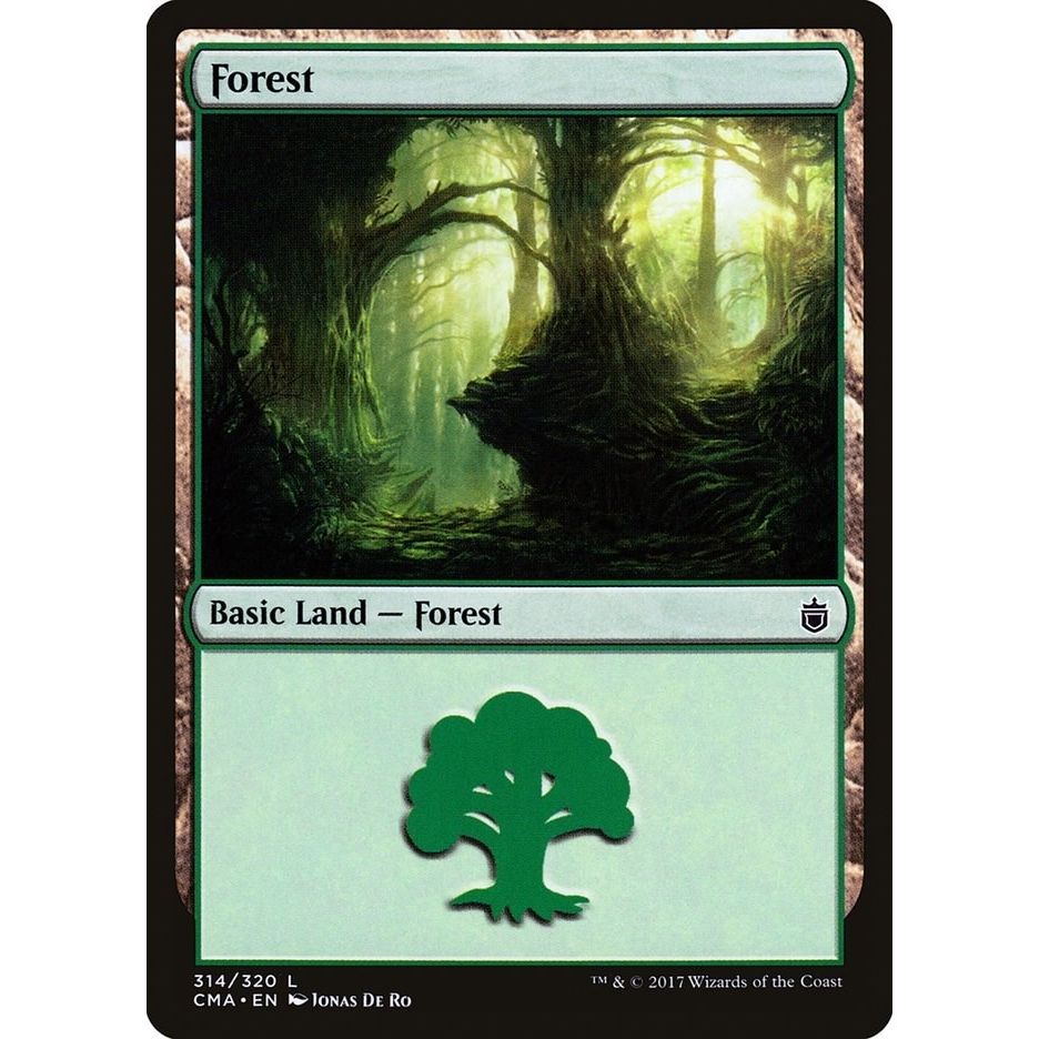 Image for Forest (314) (314) (CMA) - Magic: The Gathering