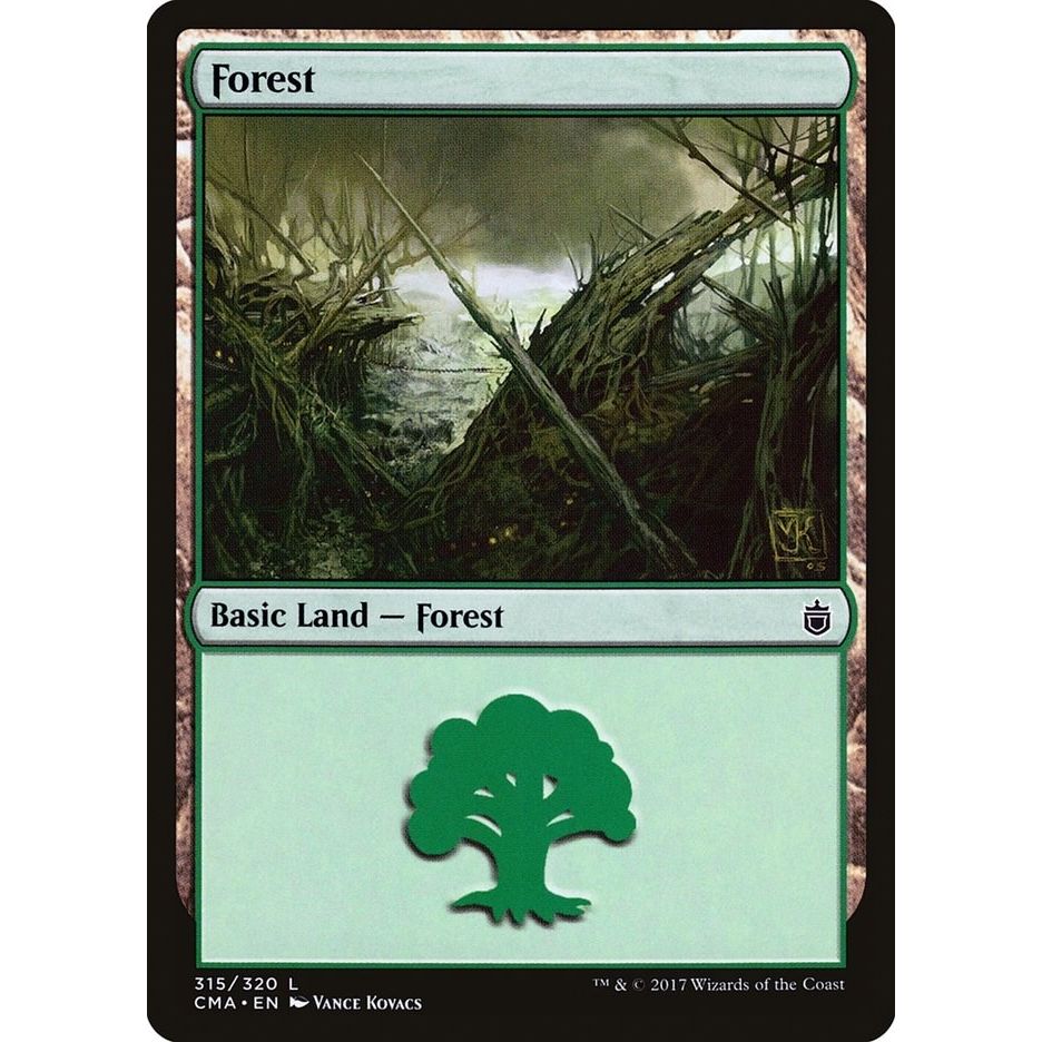Image for Forest (315) (315) (CMA) - Magic: The Gathering