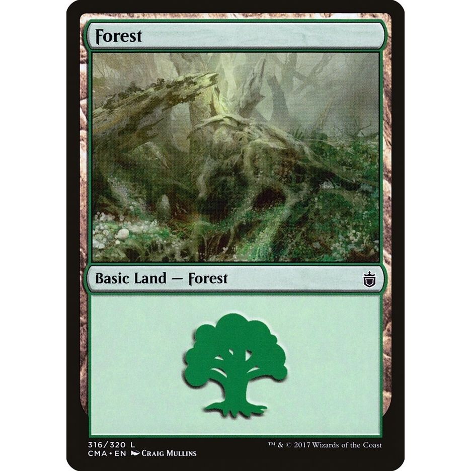 Image for Forest (316) (316) (CMA) - Magic: The Gathering