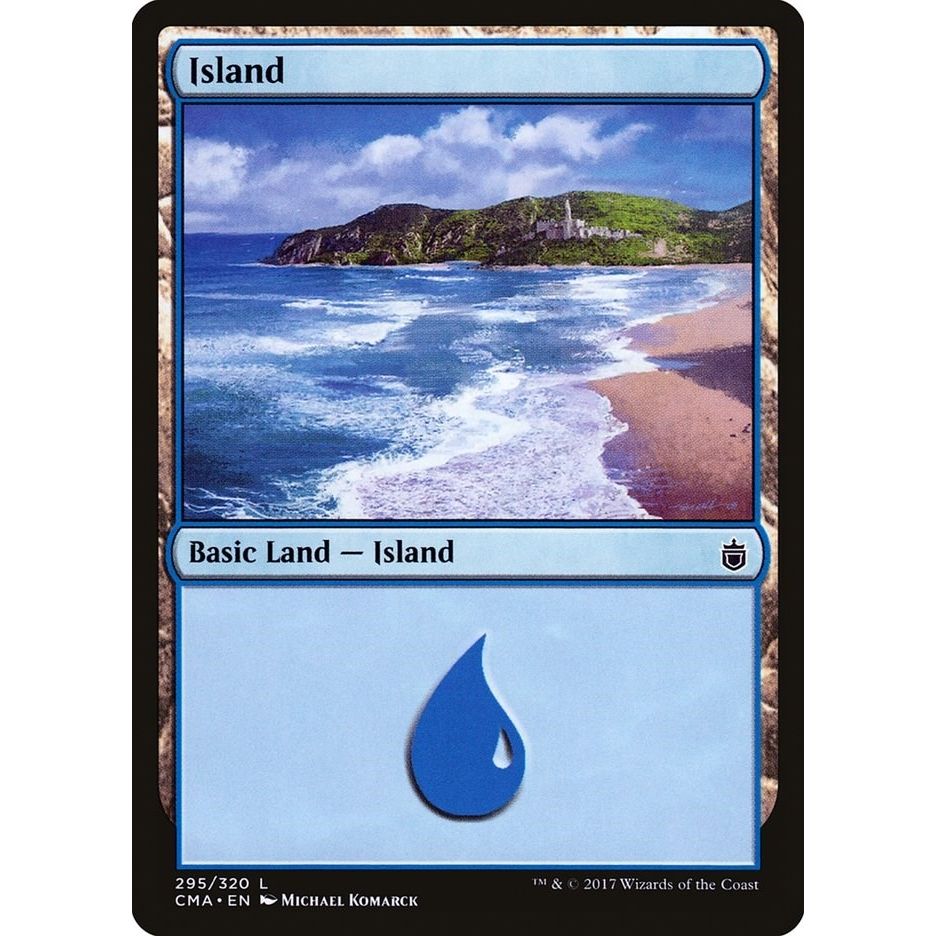 Image for Island (295) (295) (CMA) - Magic: The Gathering