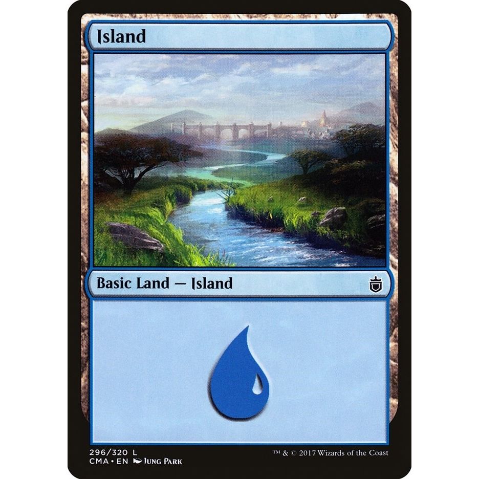 Image for Island (296) (296) (CMA) - Magic: The Gathering