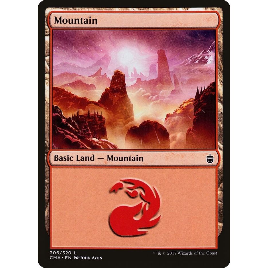 Image for Mountain (306) (306) (CMA) - Magic: The Gathering