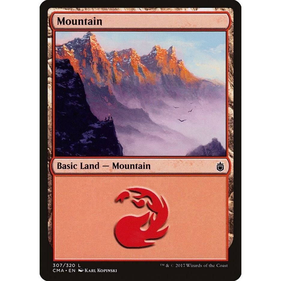 Image for Mountain (307) (307) (CMA) - Magic: The Gathering