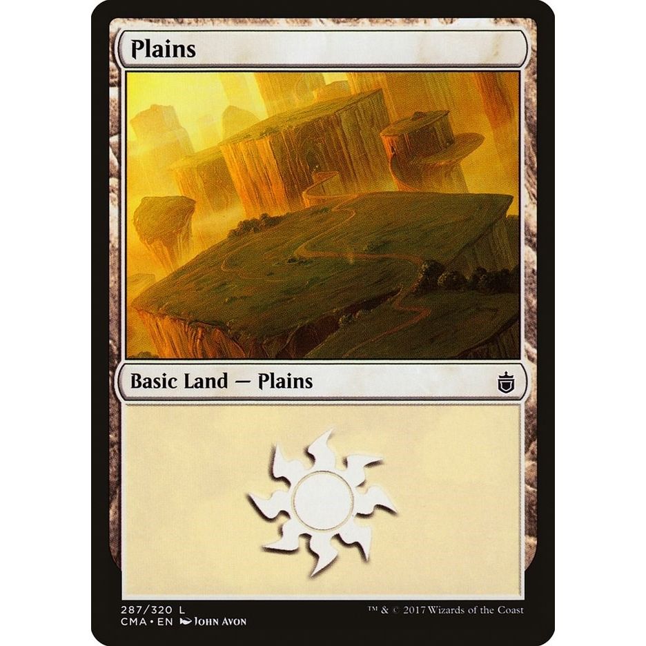 Image for Plains (287) (287) (CMA) - Magic: The Gathering