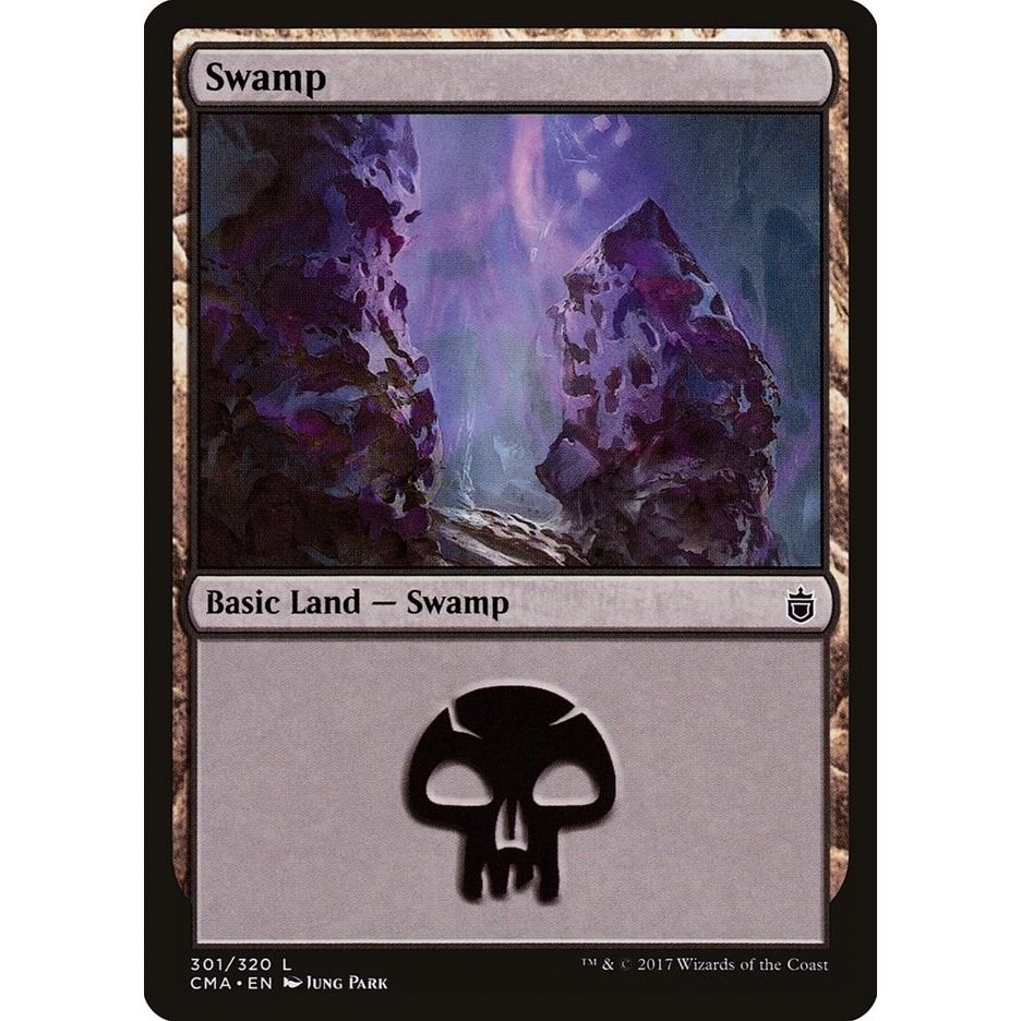 Image for Swamp (301) (301) (CMA) - Magic: The Gathering
