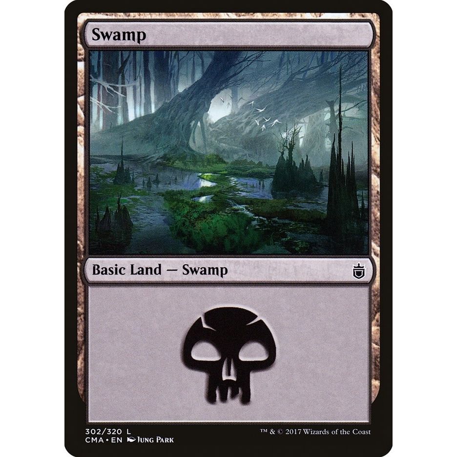 Image for Swamp (302) (302) (CMA) - Magic: The Gathering