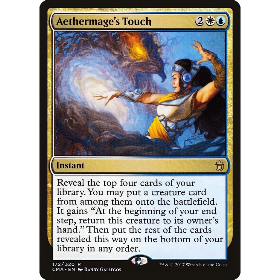 Image for Aethermage's Touch (172) (CMA) - Magic: The Gathering