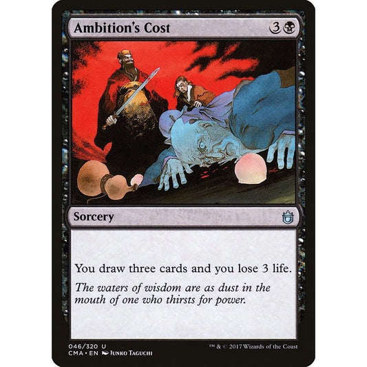 Image for Ambition's Cost (46) (CMA) - Magic: The Gathering