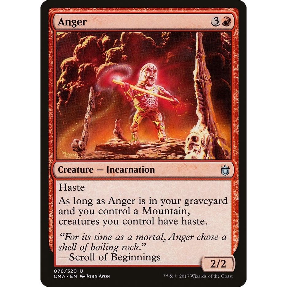 Image for Anger (76) (CMA) - Magic: The Gathering