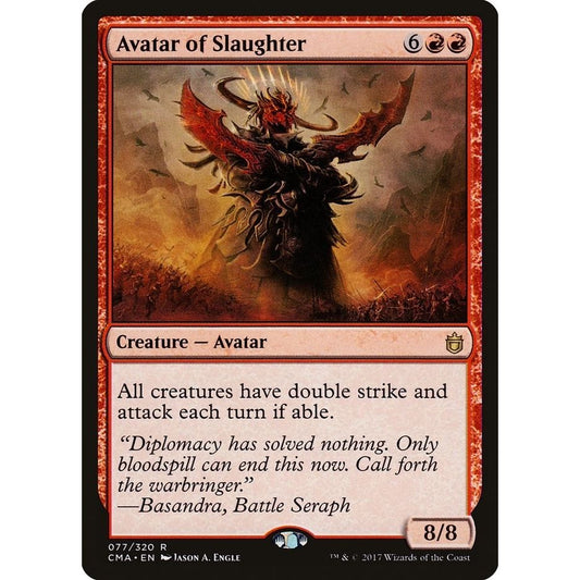 Image for Avatar of Slaughter (77) (CMA) - Magic: The Gathering