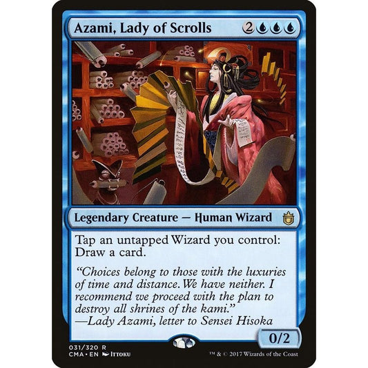 Image for Azami, Lady of Scrolls (31) (CMA) - Magic: The Gathering