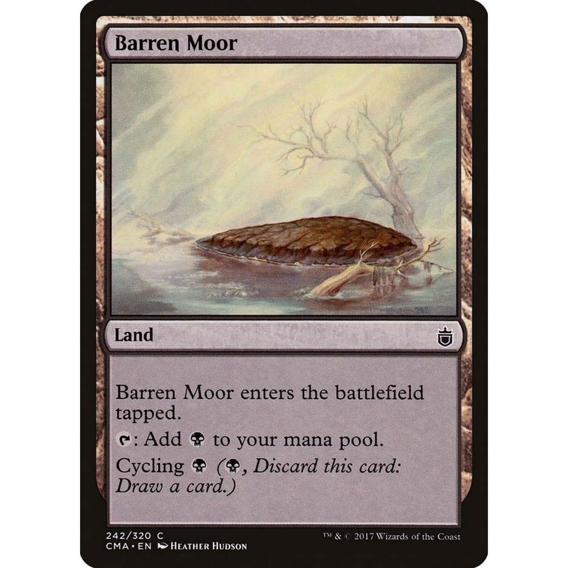 Image for Barren Moor (242) (CMA) - Magic: The Gathering