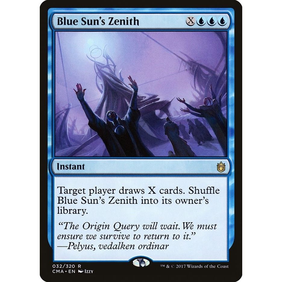 Image for Blue Sun's Zenith (32) (CMA) - Magic: The Gathering