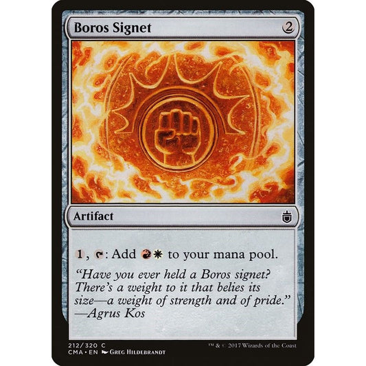 Image for Boros Signet (212) (CMA) - Magic: The Gathering