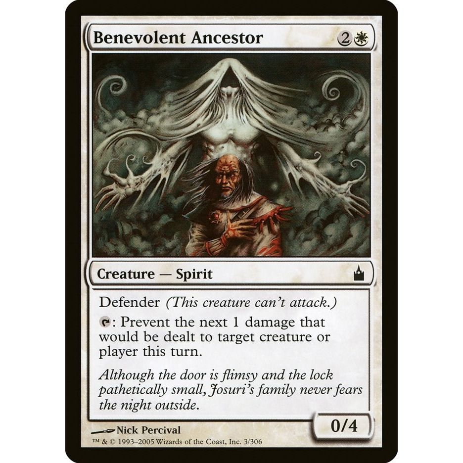 Image for Benevolent Ancestor (3) (RAV) - Magic: The Gathering