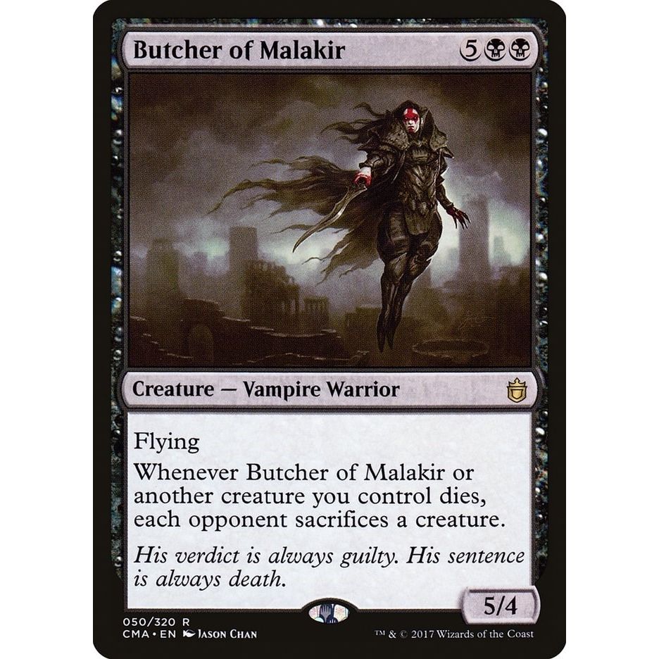 Image for Butcher of Malakir (50) (CMA) - Magic: The Gathering