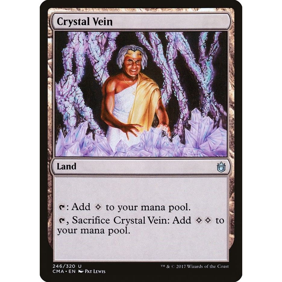 Image for Crystal Vein (246) (CMA) - Magic: The Gathering