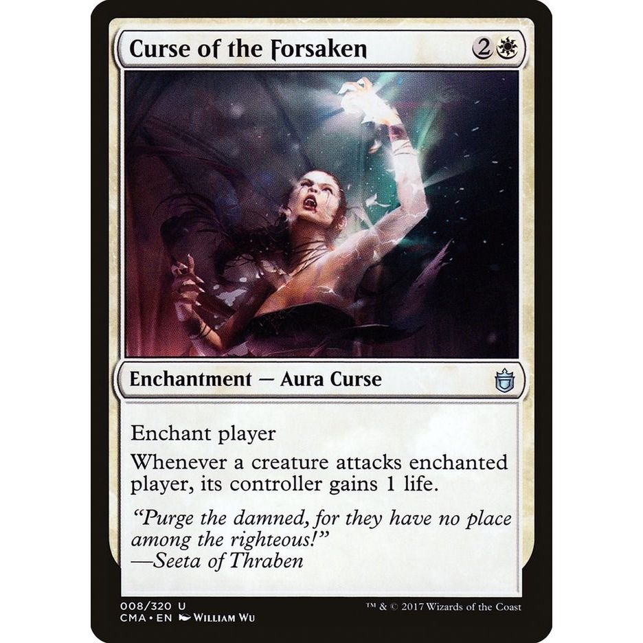 Image for Curse of the Forsaken (8) (CMA) - Magic: The Gathering