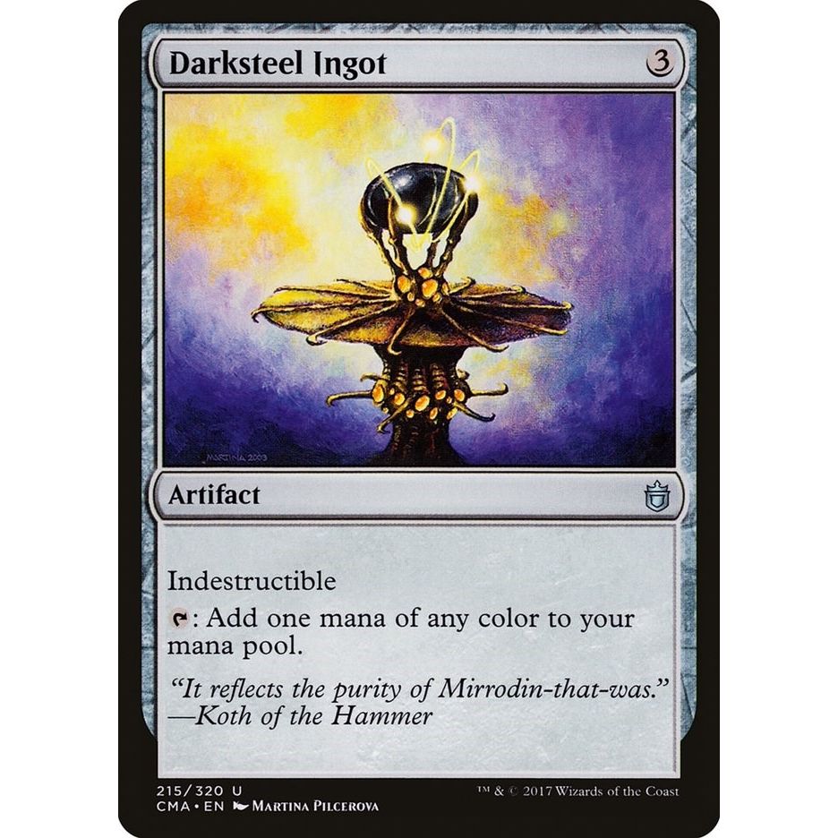 Image for Darksteel Ingot (215) (CMA) - Magic: The Gathering