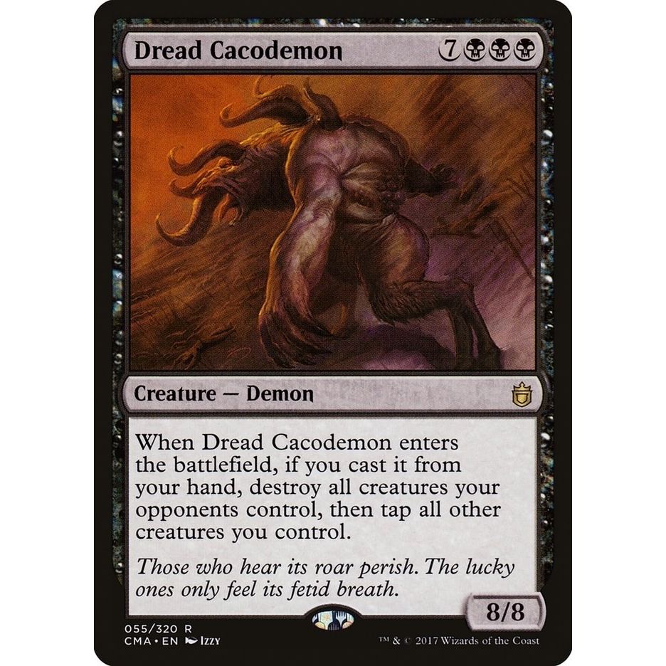 Image for Dread Cacodemon (55) (CMA) - Magic: The Gathering