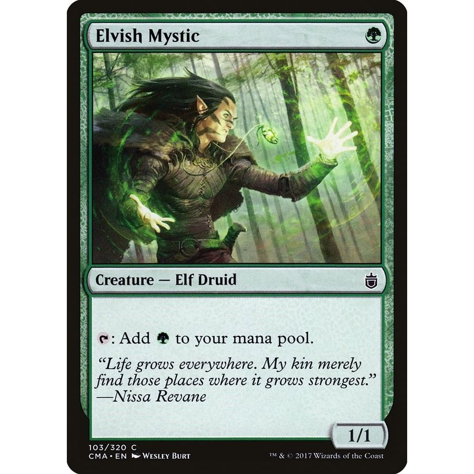 Image for Elvish Mystic (103) (CMA) - Magic: The Gathering