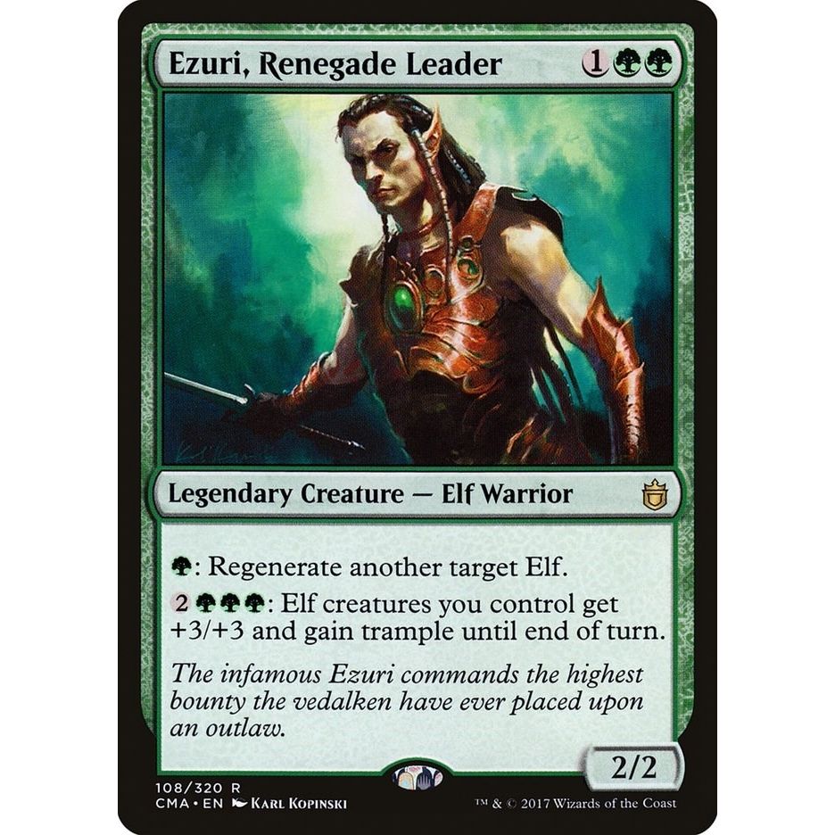 Image for Ezuri, Renegade Leader (108) (CMA) - Magic: The Gathering