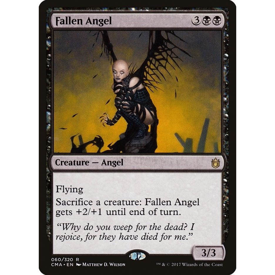 Image for Fallen Angel (60) (CMA) - Magic: The Gathering