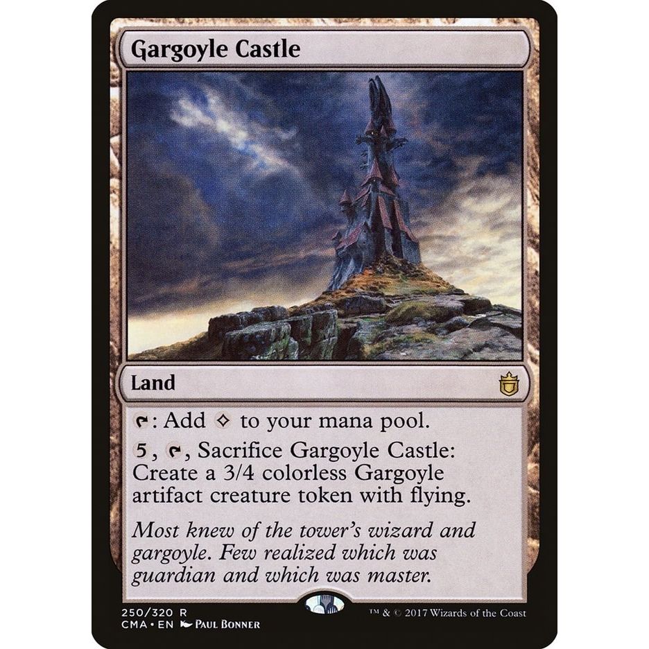 Image for Gargoyle Castle (250) (CMA) - Magic: The Gathering
