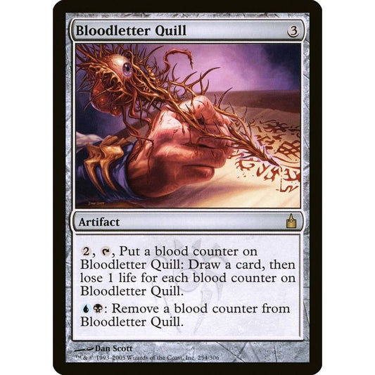 Image for Bloodletter Quill (254) (RAV) - Magic: The Gathering