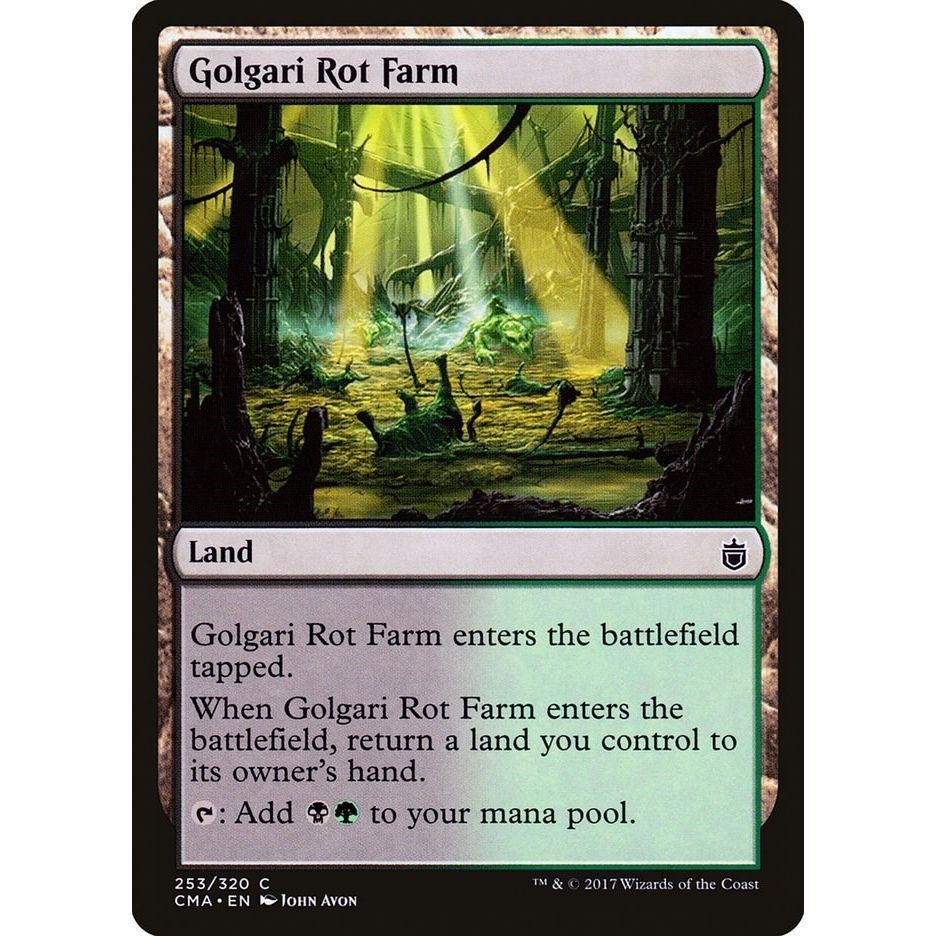Image for Golgari Rot Farm (253) (CMA) - Magic: The Gathering