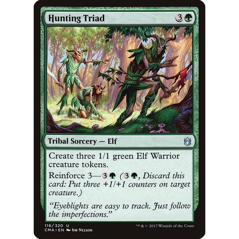 Image for Hunting Triad (116) (CMA) - Magic: The Gathering
