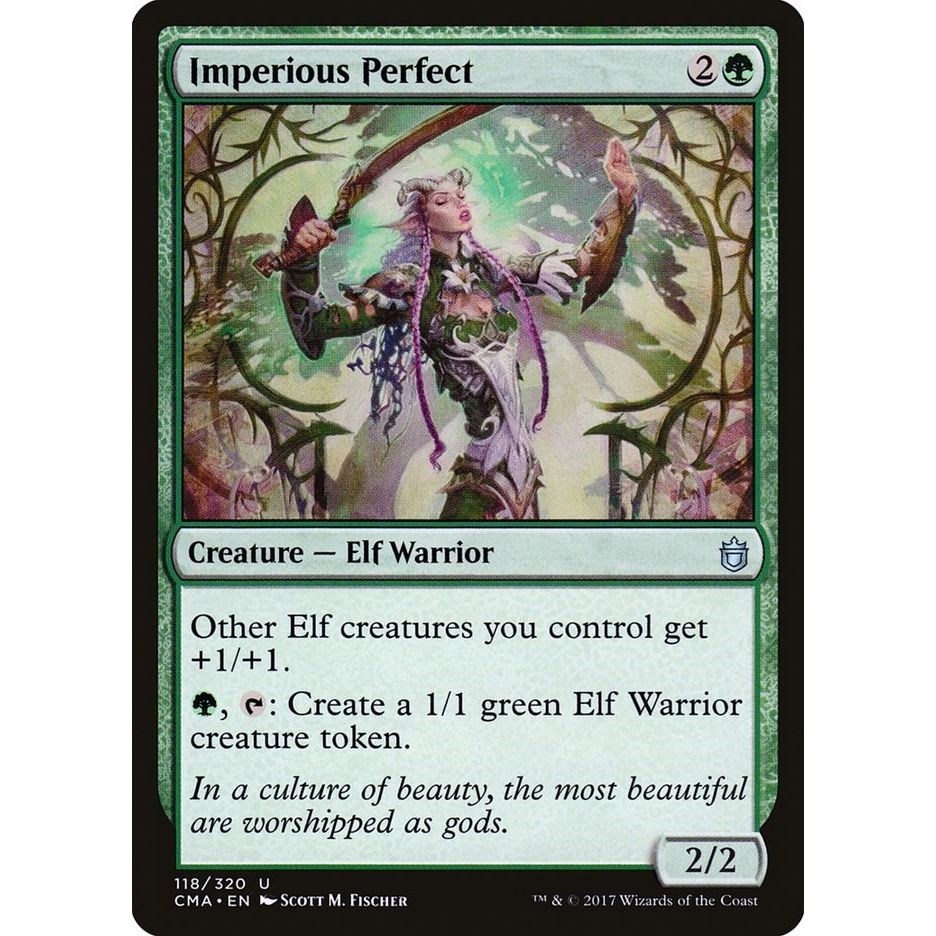 Image for Imperious Perfect (117) (CMA) - Magic: The Gathering