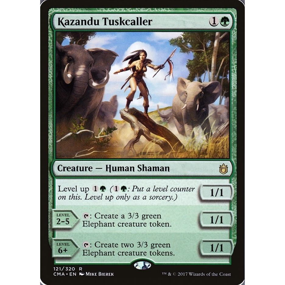 Image for Kazandu Tuskcaller (121) (CMA) - Magic: The Gathering