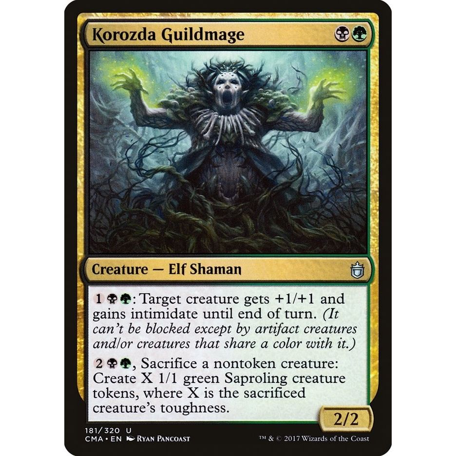 Image for Korozda Guildmage (181) (CMA) - Magic: The Gathering