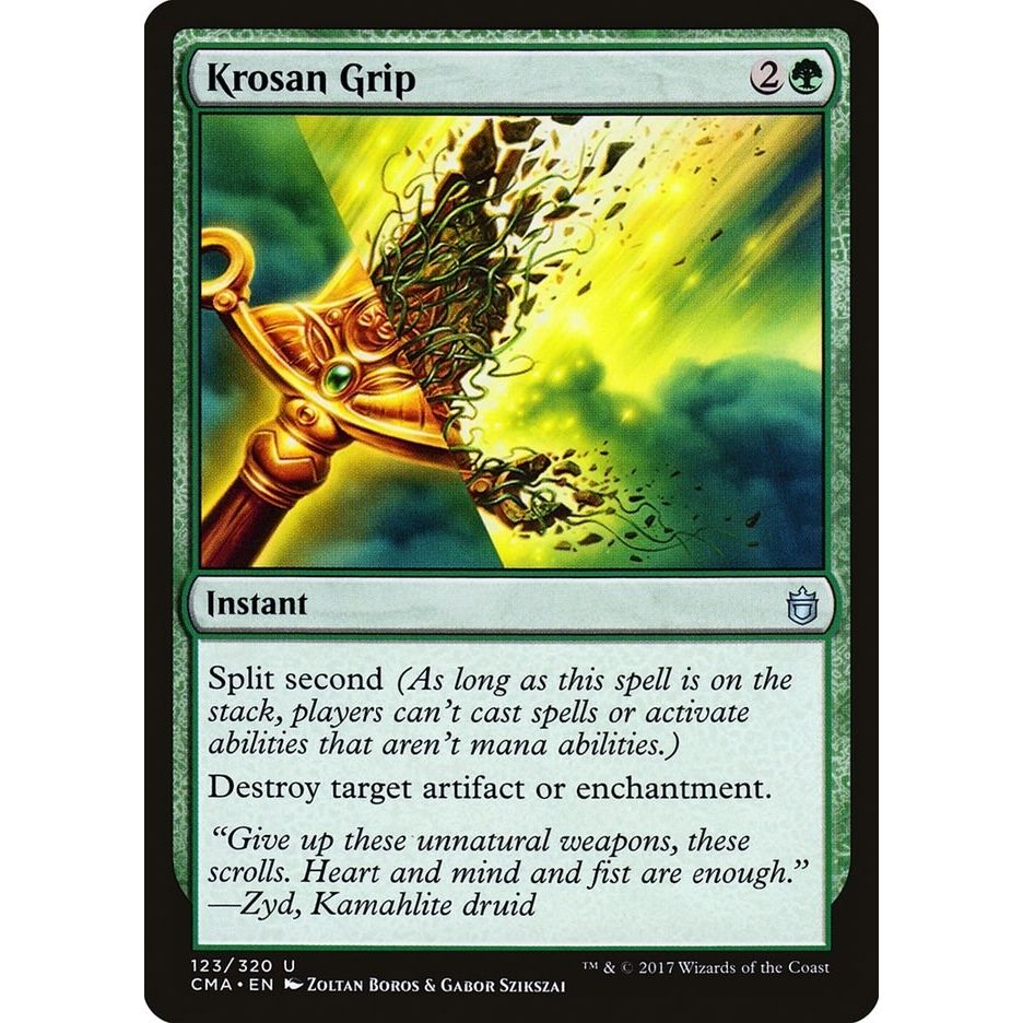 Image for Krosan Grip (123) (CMA) - Magic: The Gathering