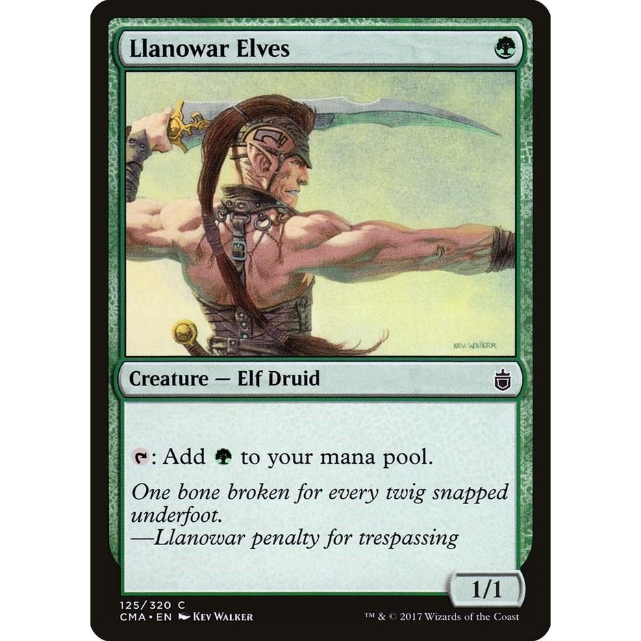 Image for Llanowar Elves (125) (CMA) - Magic: The Gathering
