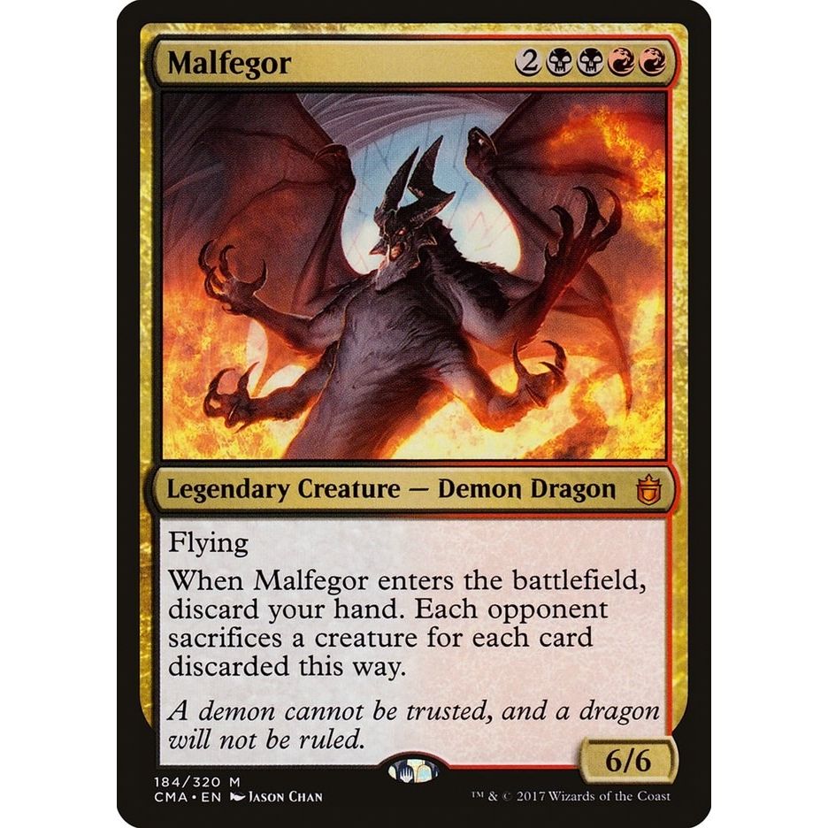 Image for Malfegor (184) (CMA) - Magic: The Gathering