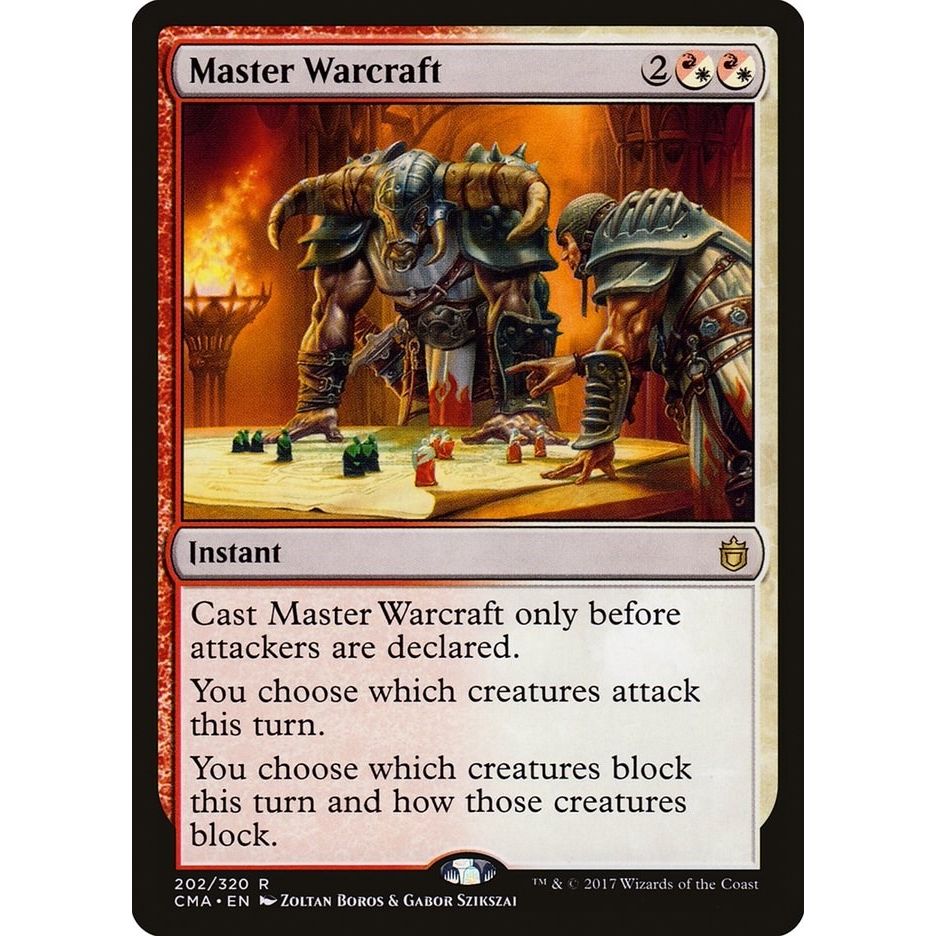 Image for Master Warcraft (202) (CMA) - Magic: The Gathering