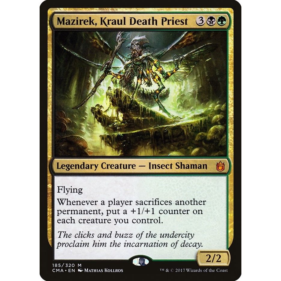 Image for Mazirek, Kraul Death Priest (185) (CMA) - Magic: The Gathering