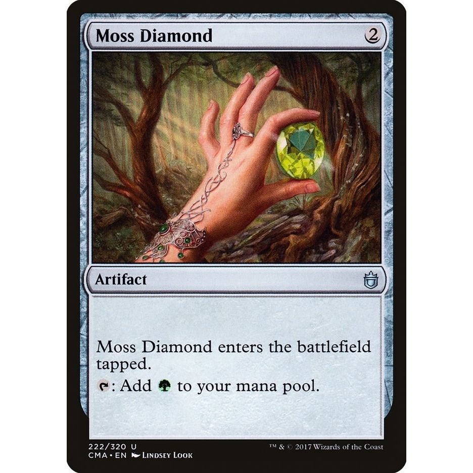 Image for Moss Diamond (222) (CMA) - Magic: The Gathering